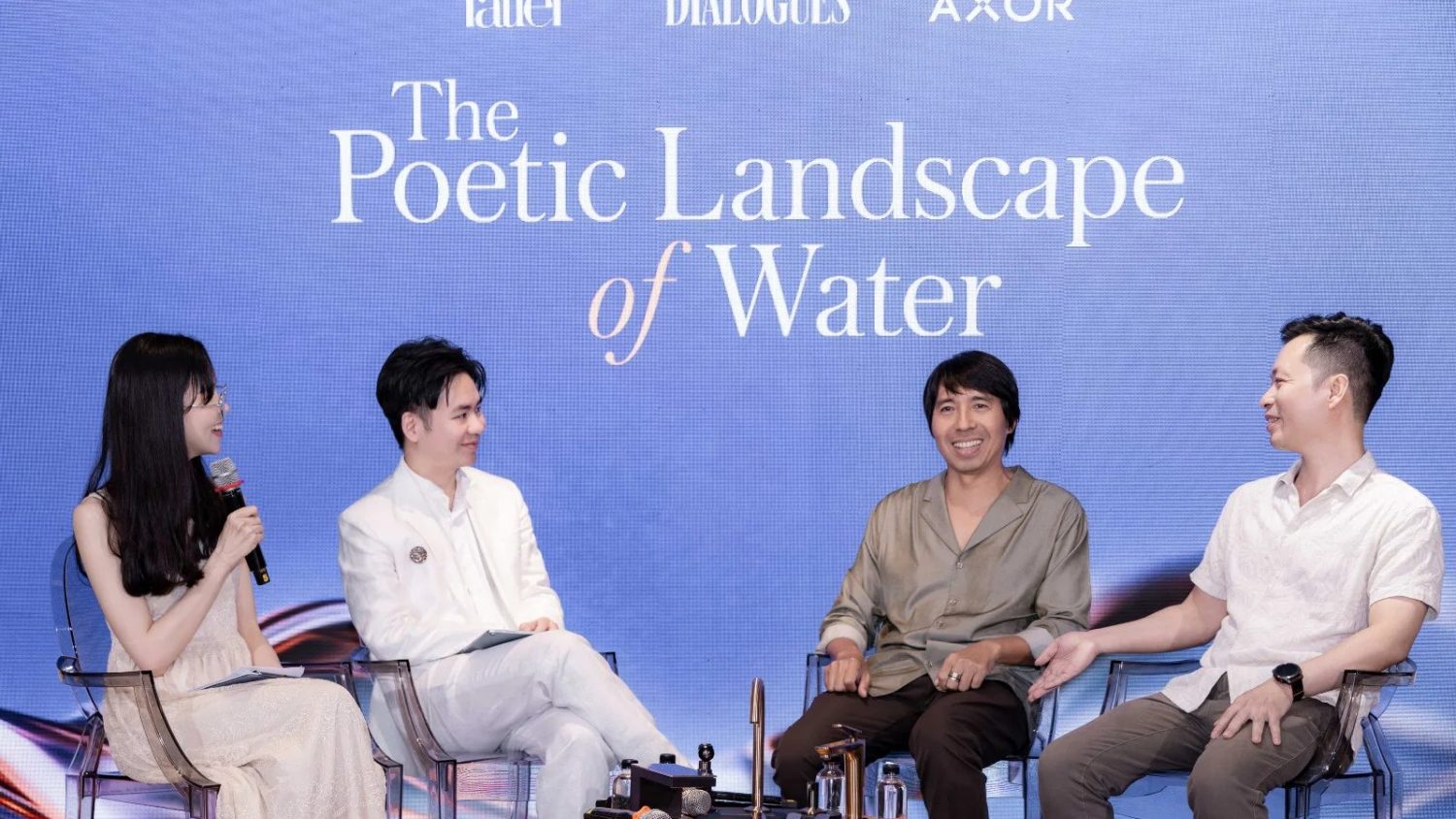 Water as muse: Tatler House Dialogue explores architecture, design and art through AXOR