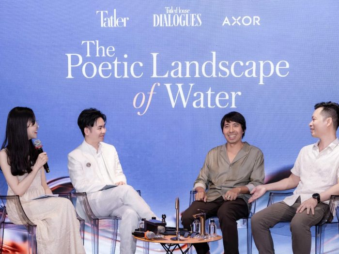 Water as muse: Tatler House Dialogue explores architecture, design and art through AXOR