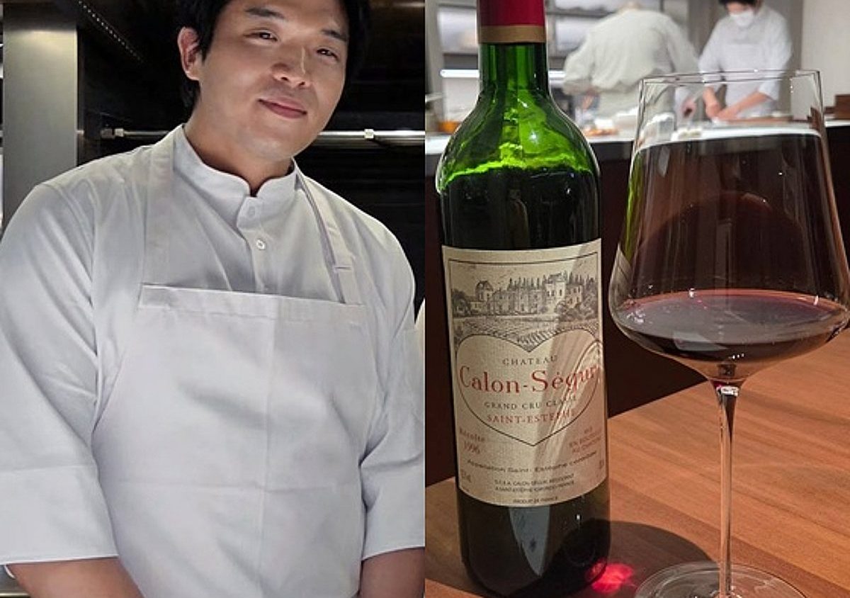 Chef Ahn Sung-jae surfaces with warm smile amid Michelin wine-swap probe