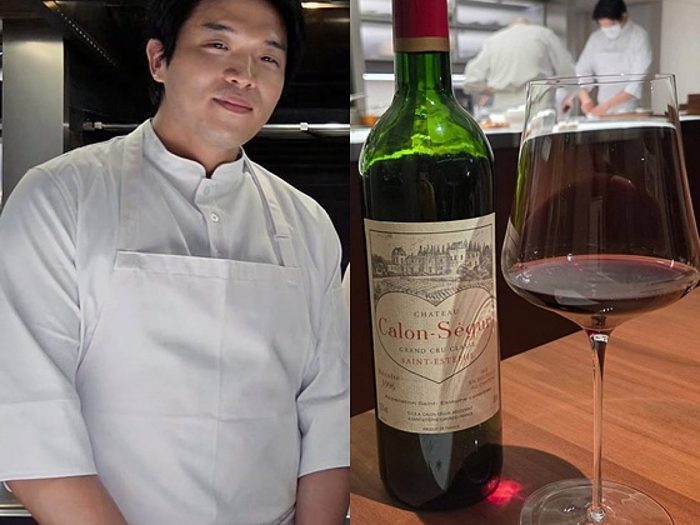 Chef Ahn Sung-jae surfaces with warm smile amid Michelin wine-swap probe