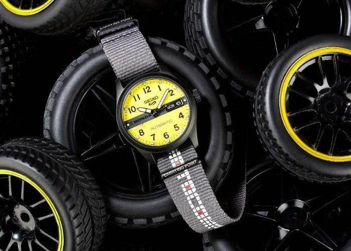 Seiko 5 Sports and Honda celebrate 45 years of Motocompo with limited-edition timepiece